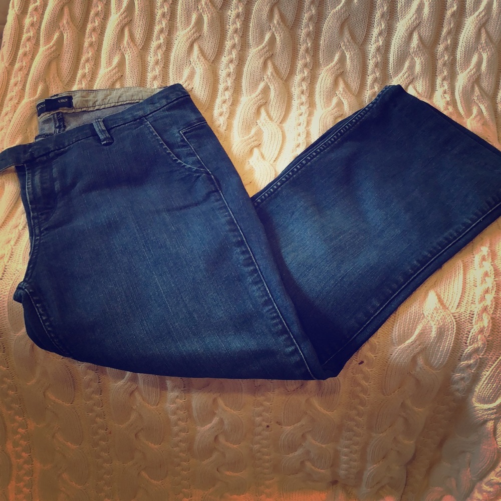 Banana republic wide leg jeans
